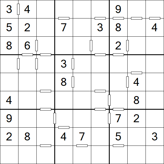 Consecutive Sudoku - Médio