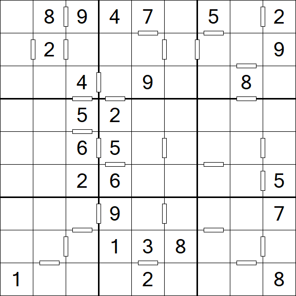 Consecutive Sudoku - Médio
