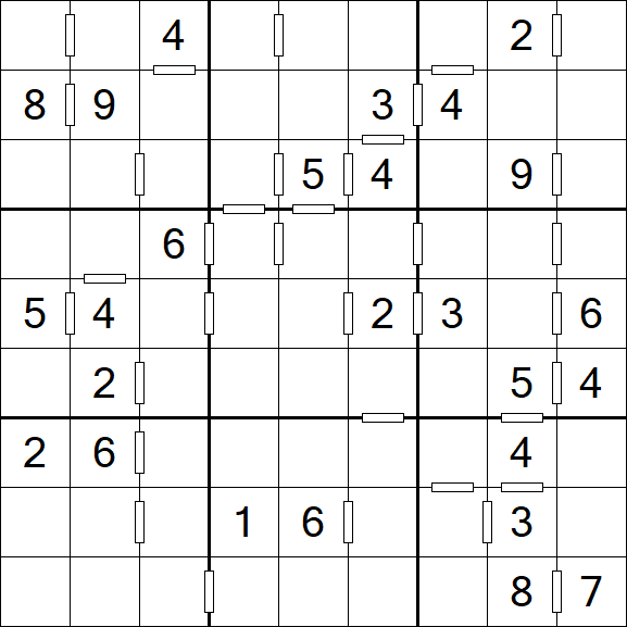 Consecutive Sudoku - Medium