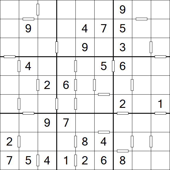 Consecutive Sudoku - Medium