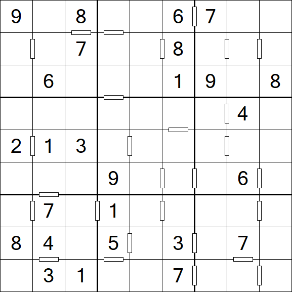 Consecutive Sudoku - Medium