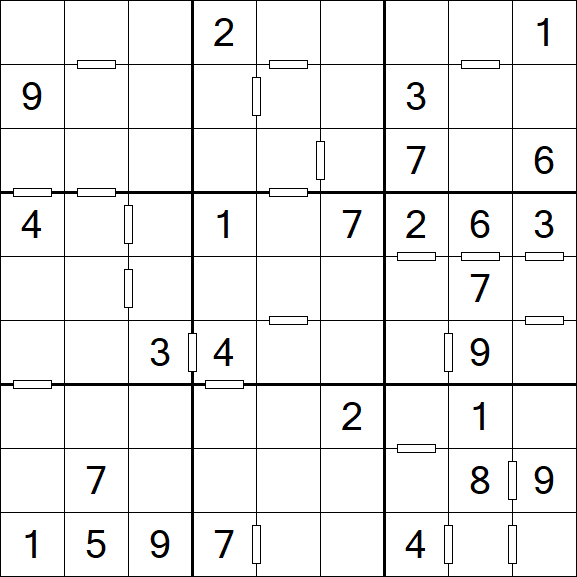 Consecutive Sudoku - Medium