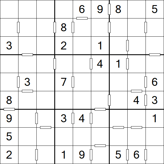 Consecutive Sudoku - Medium