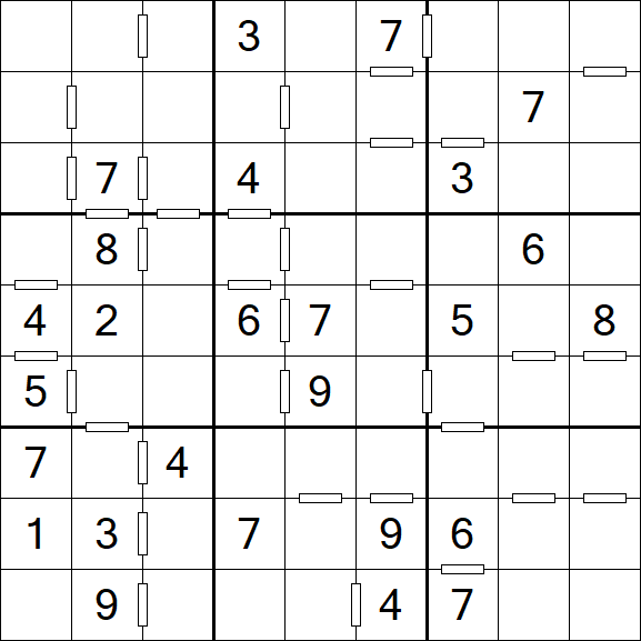 Consecutive Sudoku - Mittel