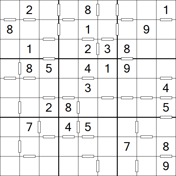 Consecutive Sudoku - Medium