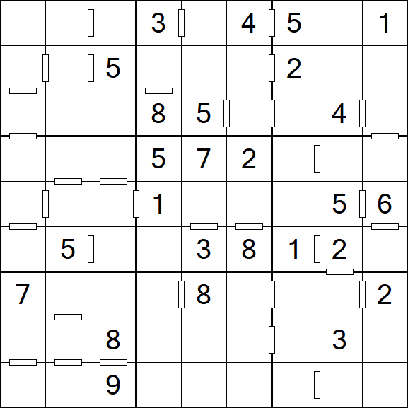 Consecutive Sudoku - Medium