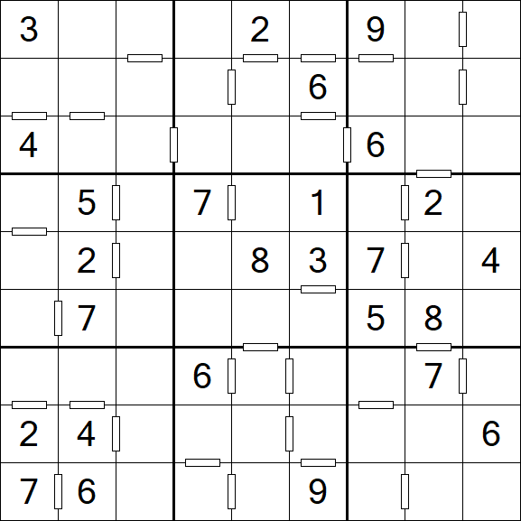 Consecutive Sudoku - Medium