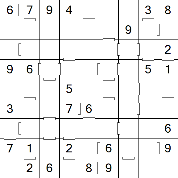 Consecutive Sudoku - Medium
