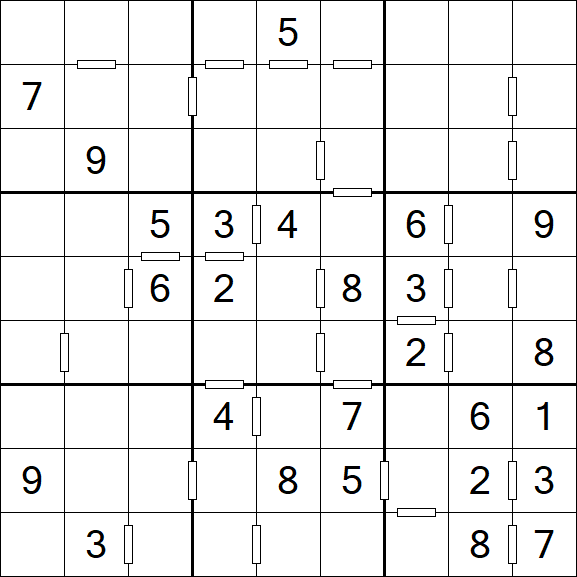 Consecutive Sudoku - Medium