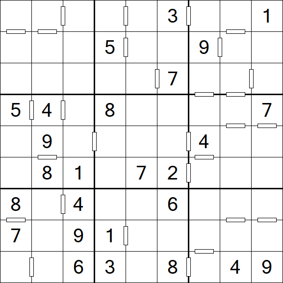 Consecutive Sudoku - Medium