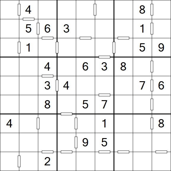 Consecutive Sudoku - Medium