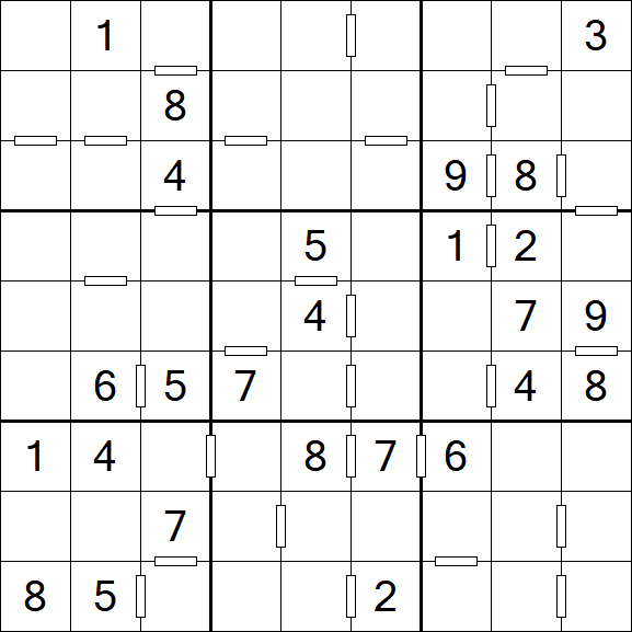 Consecutive Sudoku - Medium