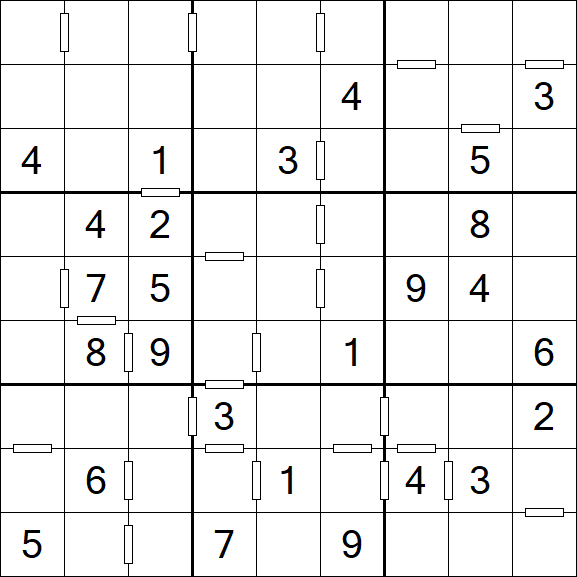 Consecutive Sudoku - Mittel