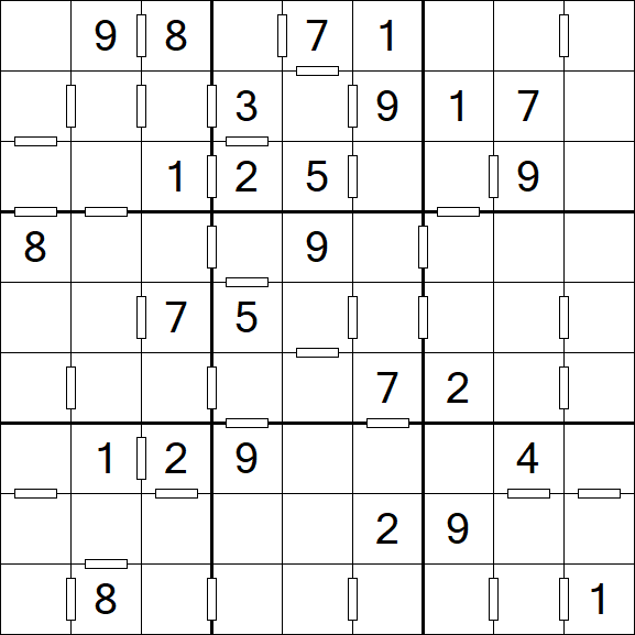 Consecutive Sudoku - Médio