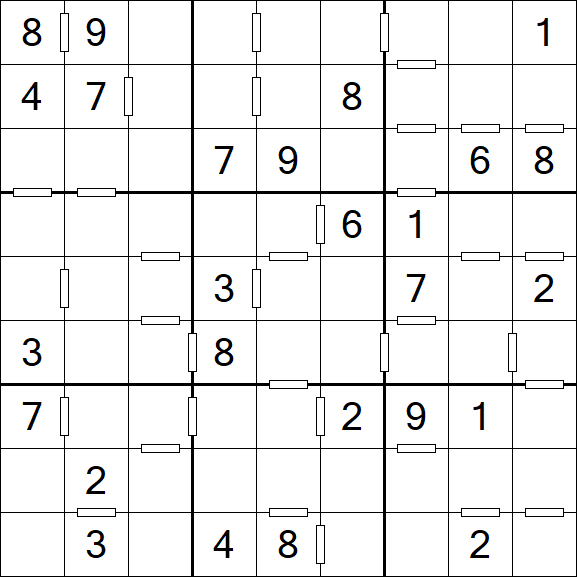 Consecutive Sudoku - Medio