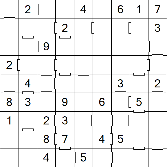 Consecutive Sudoku - Medio