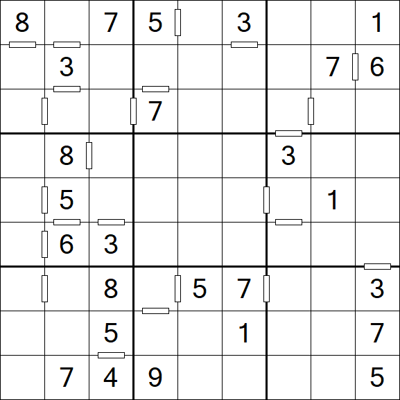 Consecutive Sudoku - Medio