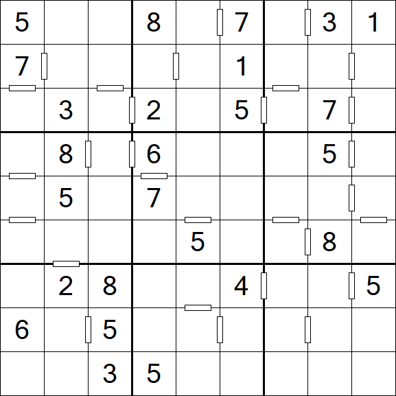 Consecutive Sudoku - Medio
