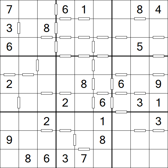 Consecutive Sudoku - Medio