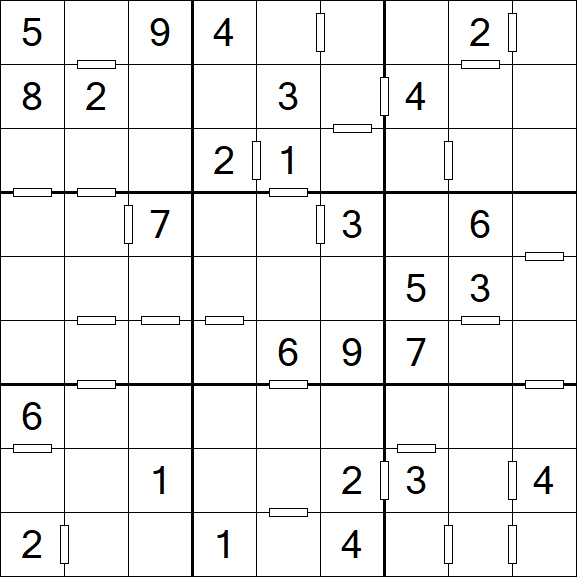 Consecutive Sudoku - Medio