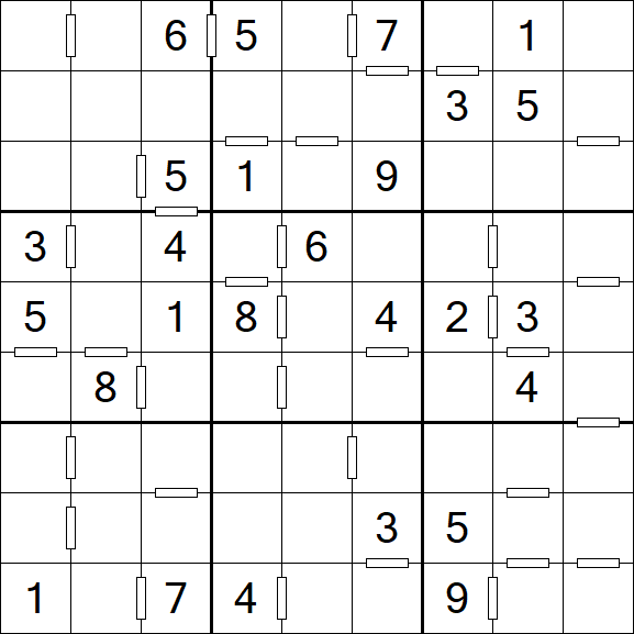 Consecutive Sudoku - Medio