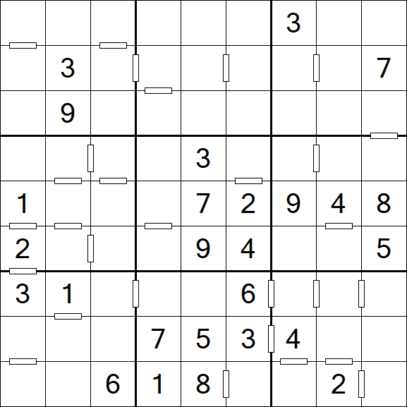 Consecutive Sudoku - Medio