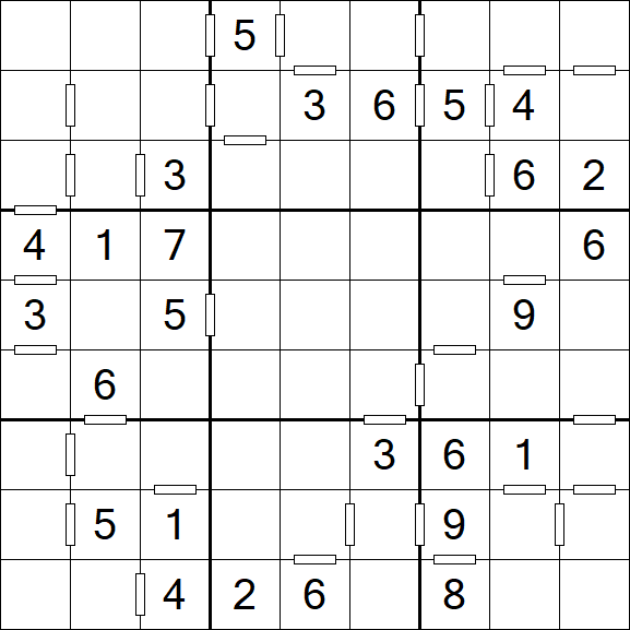 Consecutive Sudoku - Medio