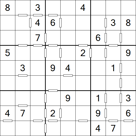 Consecutive Sudoku - Medio
