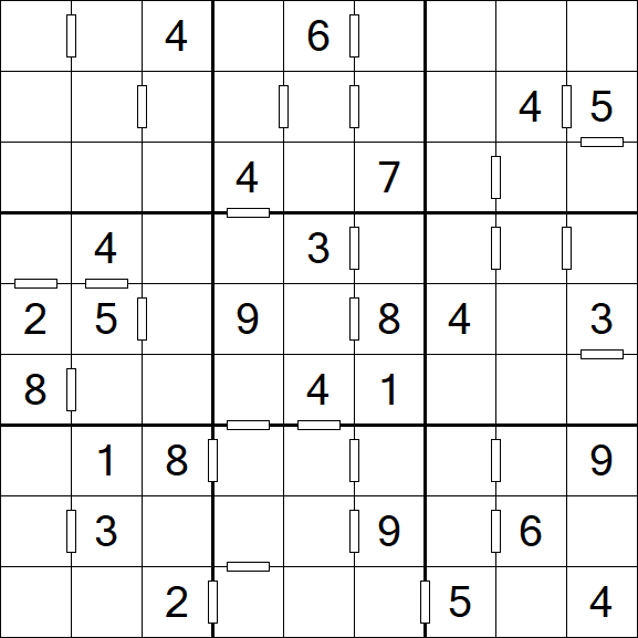 Consecutive Sudoku - Mittel