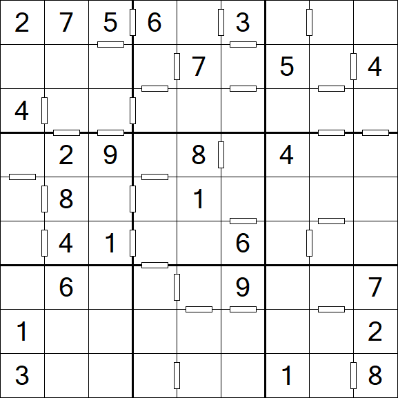 Consecutive Sudoku - Mittel