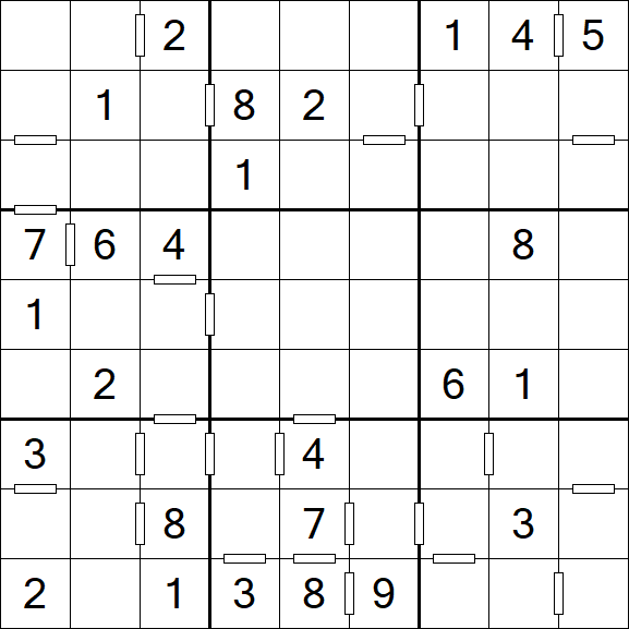 Consecutive Sudoku - Mittel