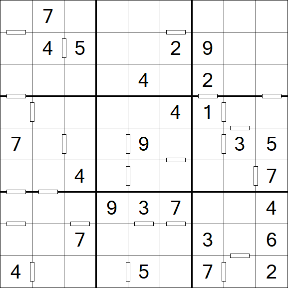 Consecutive Sudoku - Mittel