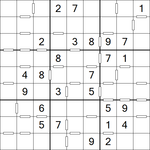 Consecutive Sudoku - Mittel