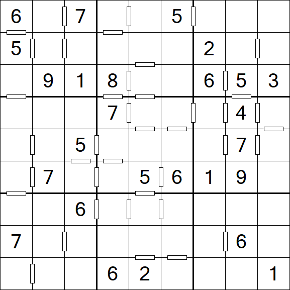 Consecutive Sudoku - Mittel