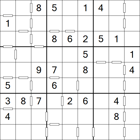 Consecutive Sudoku - Mittel