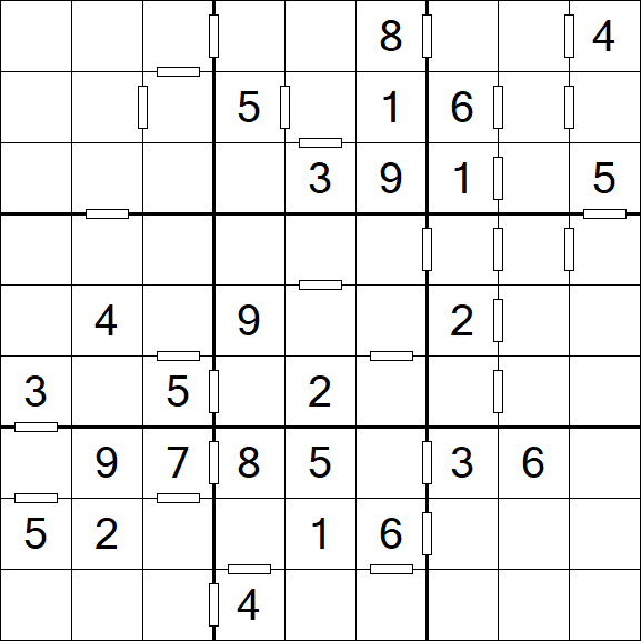 Consecutive Sudoku - Mittel
