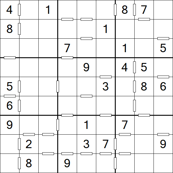 Consecutive Sudoku - Mittel