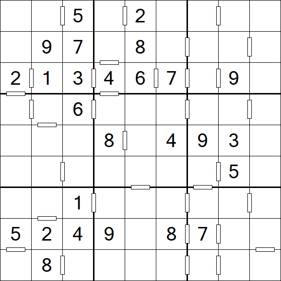 Consecutive Sudoku - Mittel