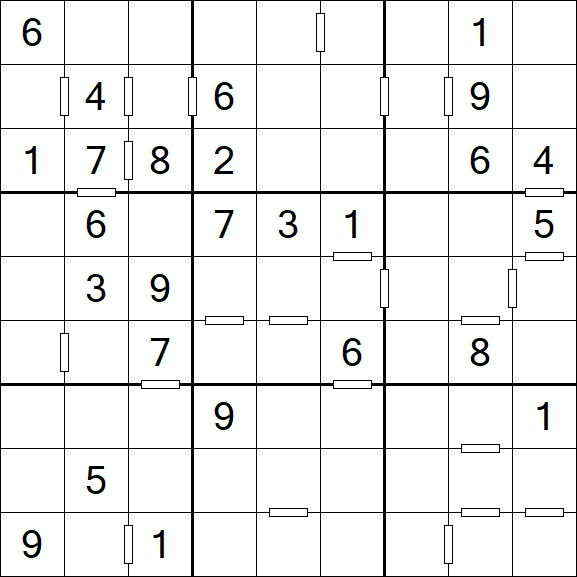 Consecutive Sudoku - Mittel