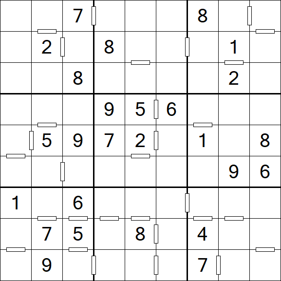 Consecutive Sudoku - Mittel