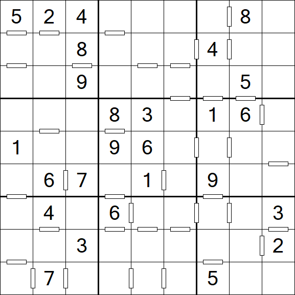 Consecutive Sudoku - Mittel