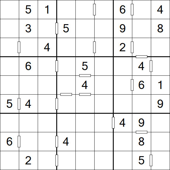 Consecutive Sudoku - Mittel