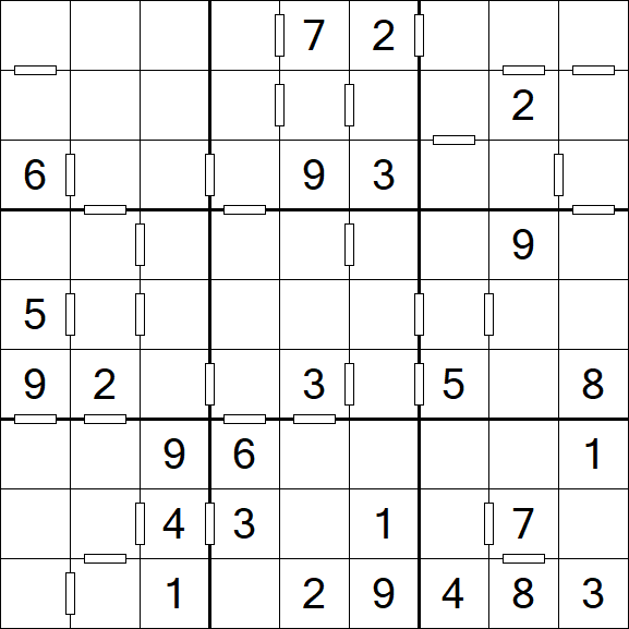 Consecutive Sudoku - Mittel