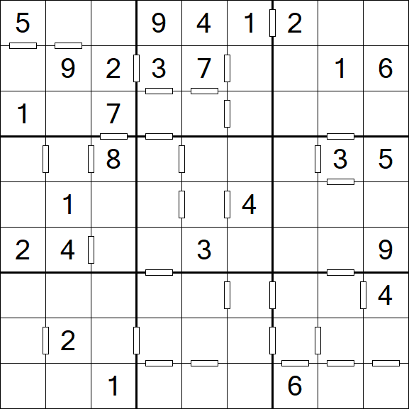 Consecutive Sudoku - Mittel