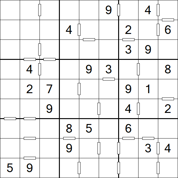 Consecutive Sudoku - Mittel