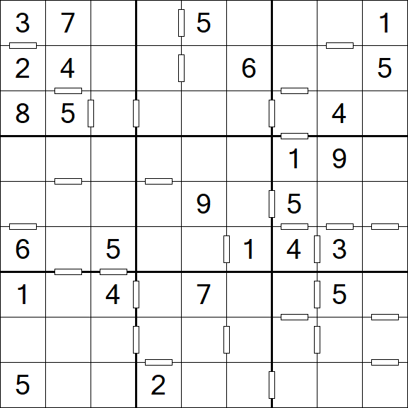Consecutive Sudoku - Mittel