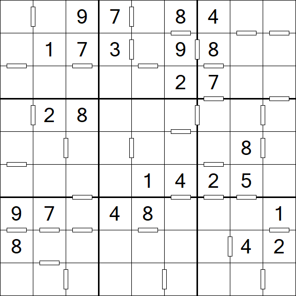 Consecutive Sudoku - Mittel