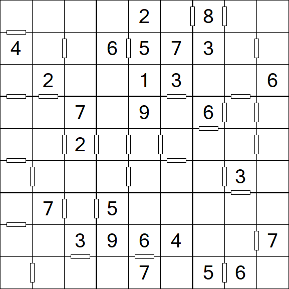 Consecutive Sudoku - Mittel