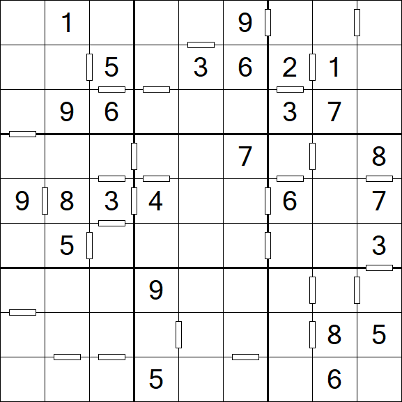 Consecutive Sudoku - Mittel