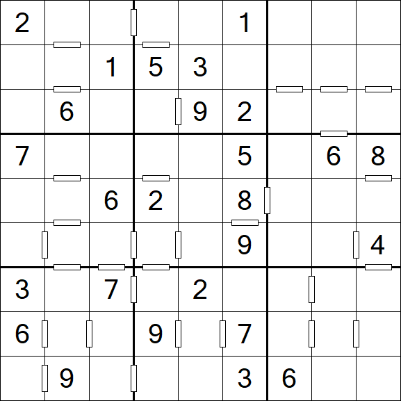 Consecutive Sudoku - Mittel